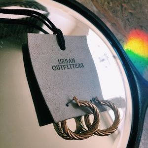 UO Gold Plated Hoops